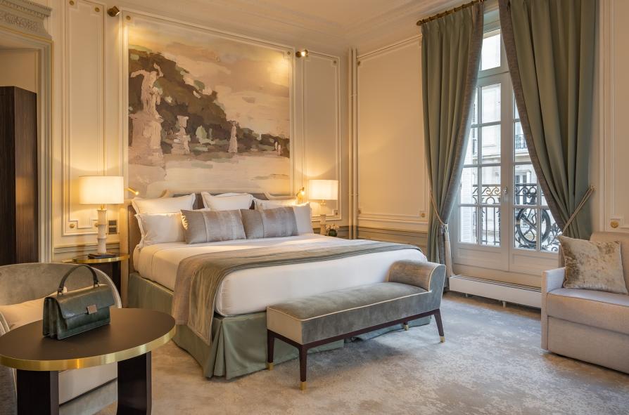 Hôtel Le Walt - chambre tour eiffel